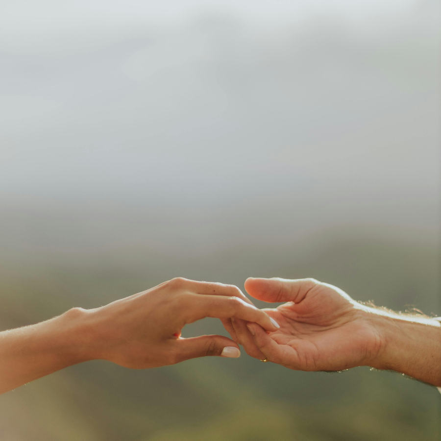Hands demonstrating healthy boundary setting during holidays, anxiety therapy skill taught in Winter Park and Orlando counseling sessions