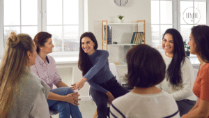 Holistic Mental Health Counseling workshop, women in group setting