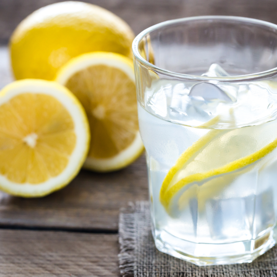 A refreshing glass of water symbolizing proper hydration.