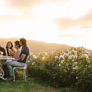 Anxiety therapy Orlando: Digitial wellness Mindful Reintegration of technology people socializing outdoors in nature without cell phones